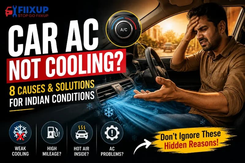Car AC Not Cooling? 8 Causes and Solutions for Indian Conditions