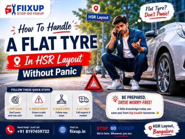 fix car puncture in easy way. don't panic