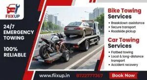 bike towing in Bangalore